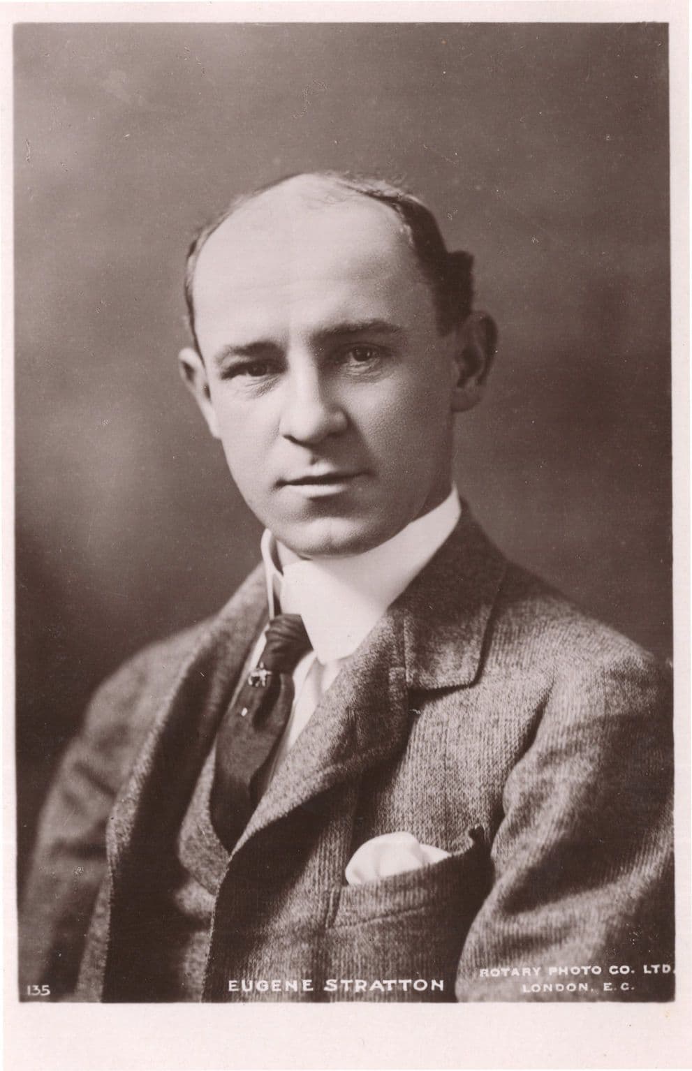 Eugene Stratton King Water Rat Theatre Actor Rotary RPC Postcard