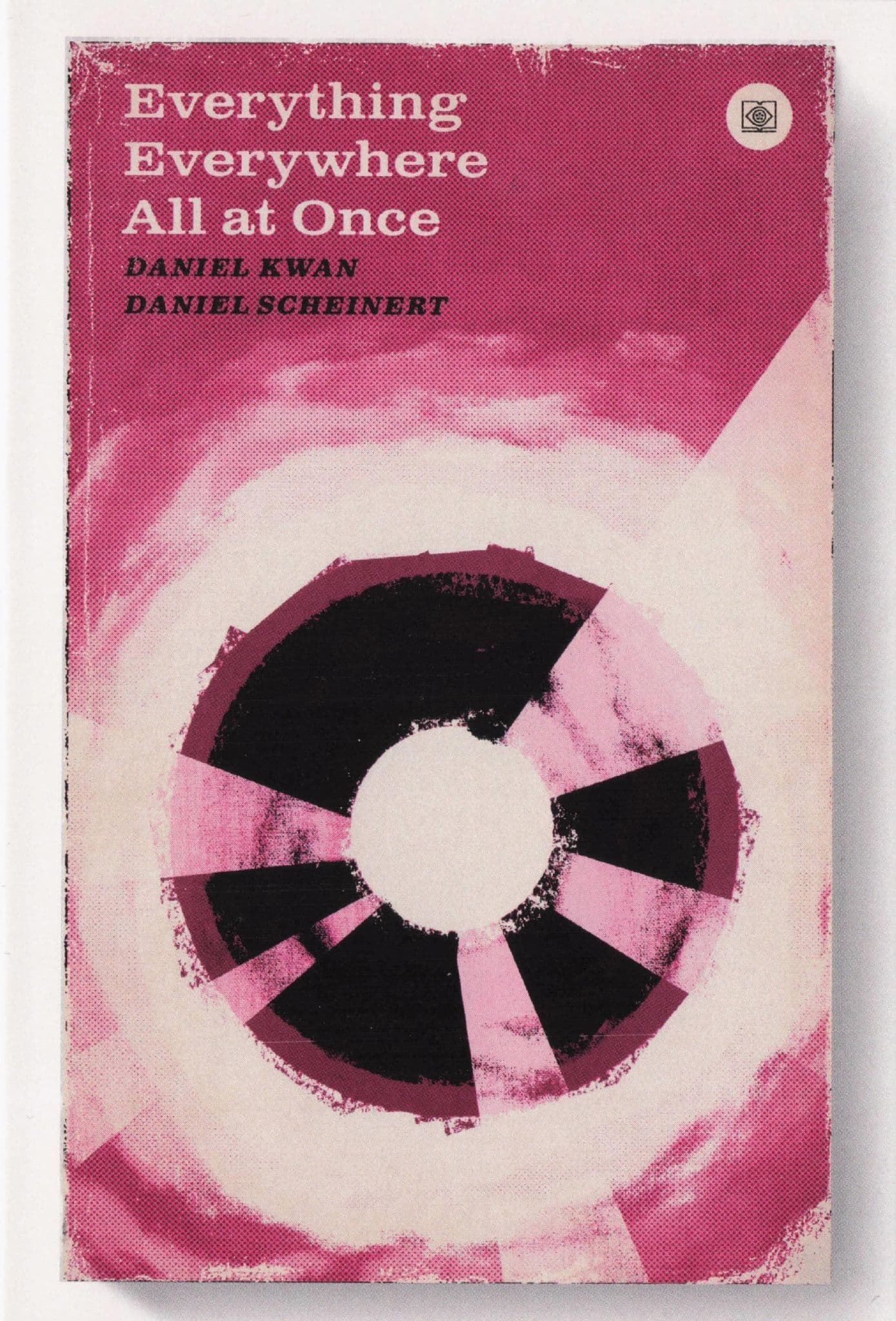 Everything Everywhere All At Once Oscar Film As Rare Old Book Cover Postcard