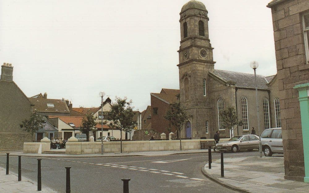 Eyemouth Museum & Pub Beer Garden Exeter Devon Postcard