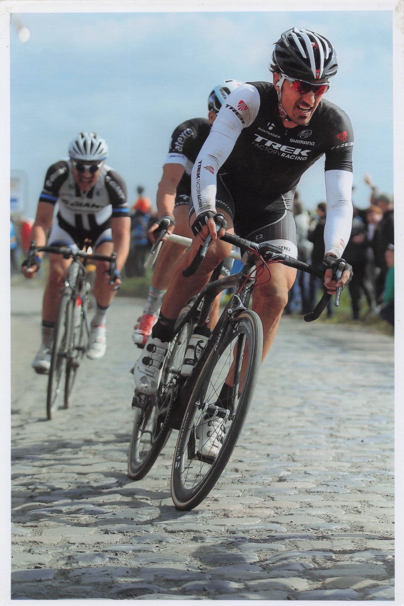 Fabian Cancellara Swiss Cyclist 2014 Paris Roubaix Race 12x8 Hand Signed Photo