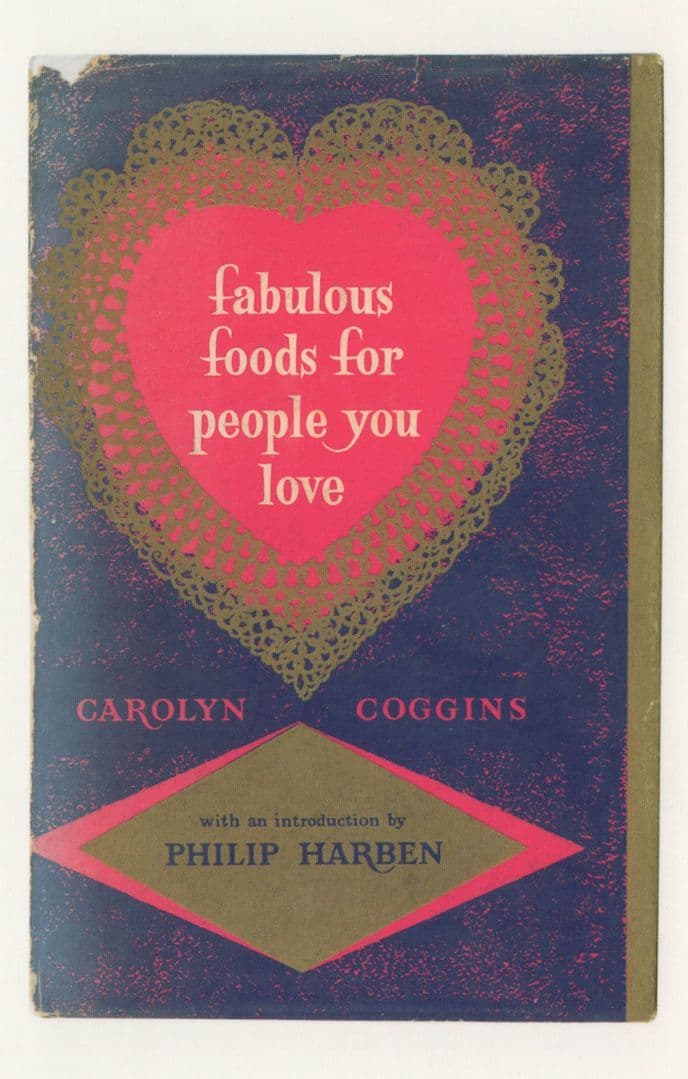 Fabulous Foods For People You Love Carolyn Coggins Book Postcard