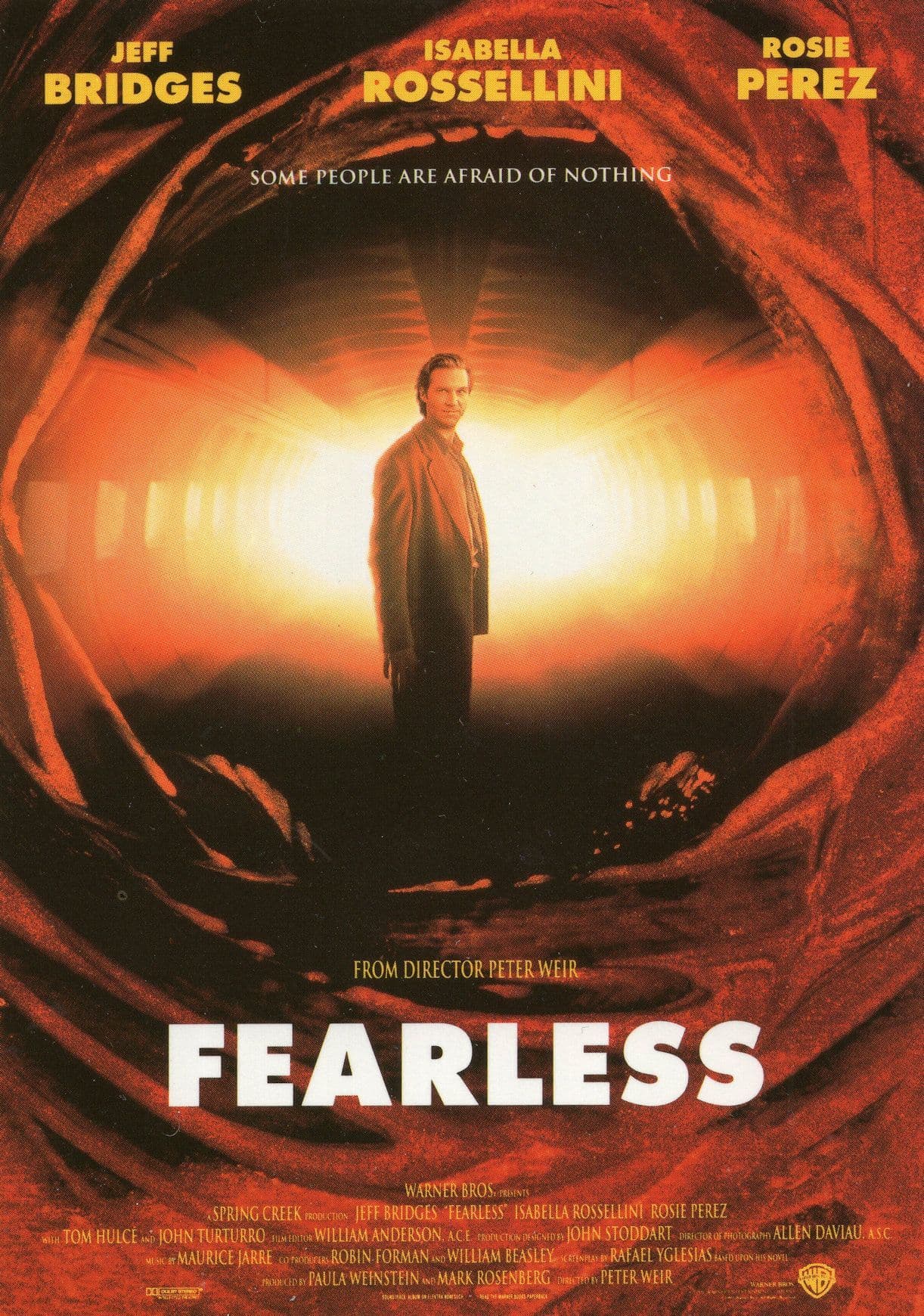 Fearless Jeff Bridges Movie Film Poster Postcard