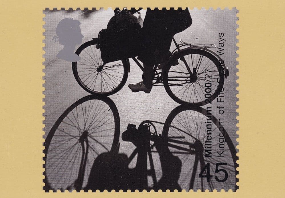 Fife Scottish Cycle Ways Royal Mail Limited Edition Postcard