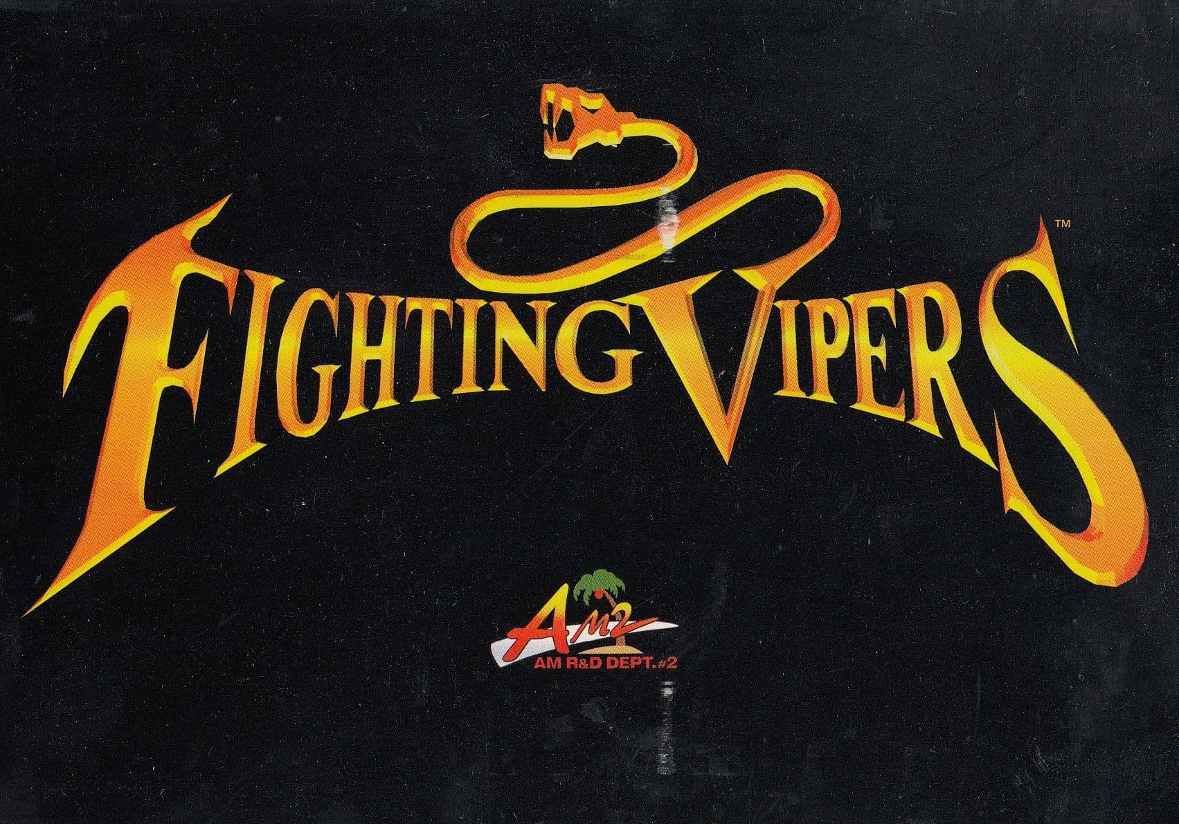 Fighting Vipers Sega Saturn Console Game Advertising Postcard