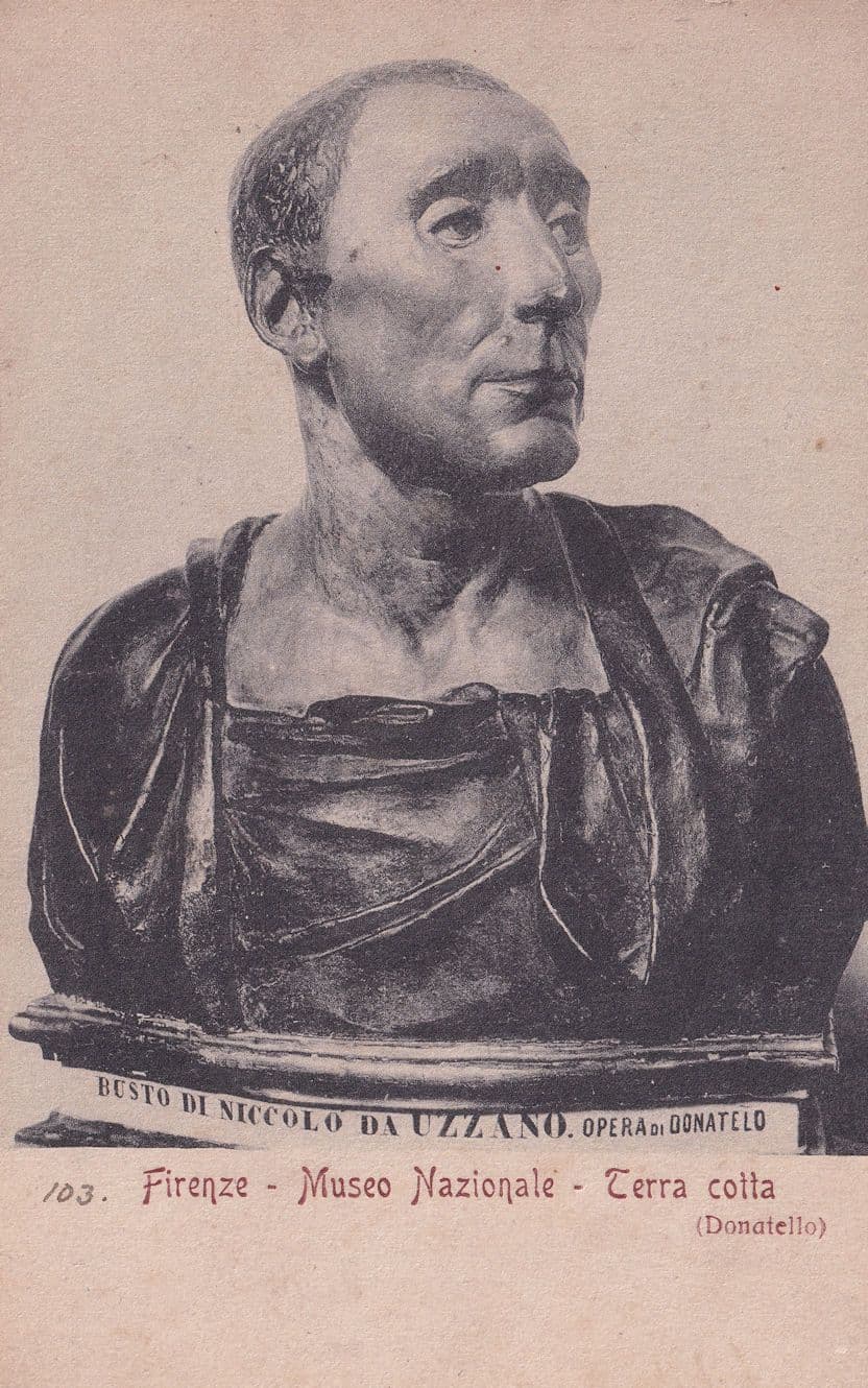 Firenze Musee Nazionale Terra Cotta Italia Statue Old Postcard