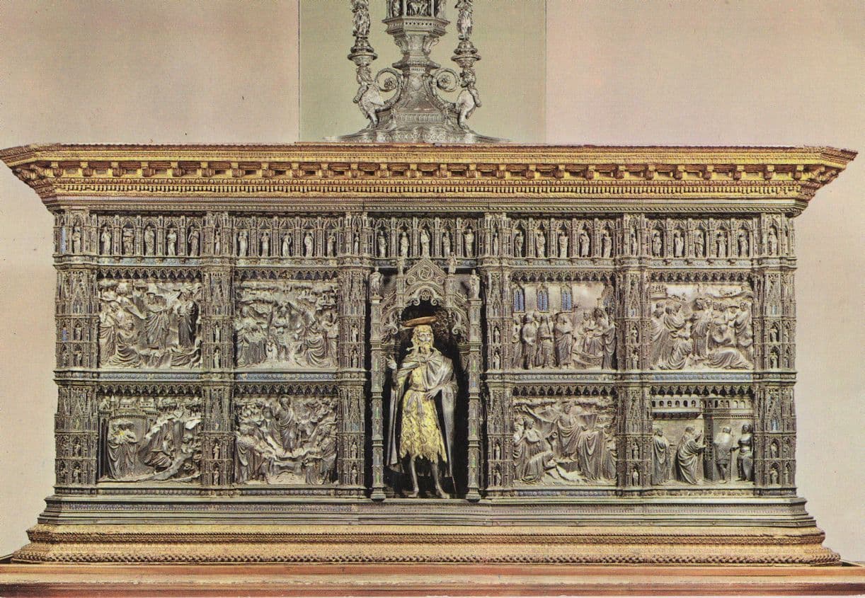 Firenze Opera Museum Famous Florentine 14th Century Masters Art Postcard