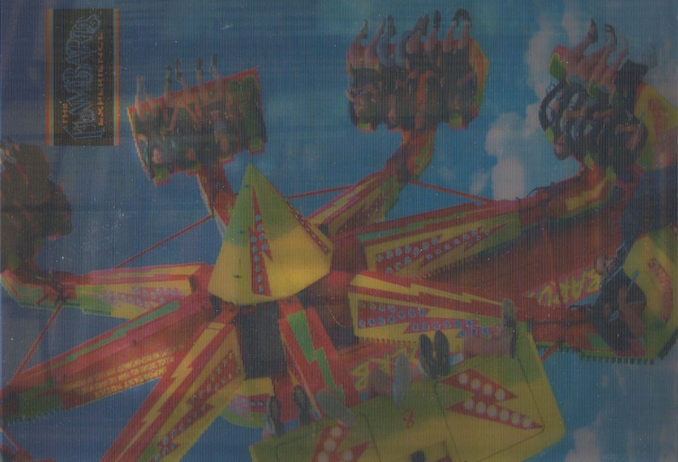 Flambards Theme Park Cornwall Thrill Ride Three Dimensional Postcard