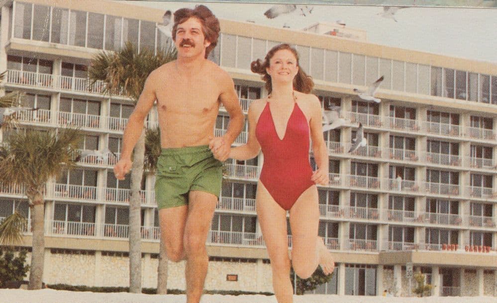 Florida FL Sarasota Lido Beach USA Holiday Inn Motel Postcard