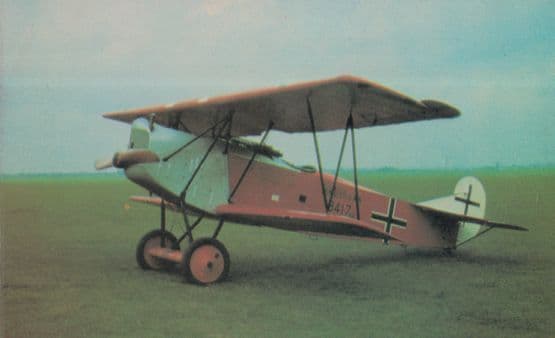 Fokker D VII Hendon Royal Air Force Museum Military Plane Exhibit 1970s Postcard