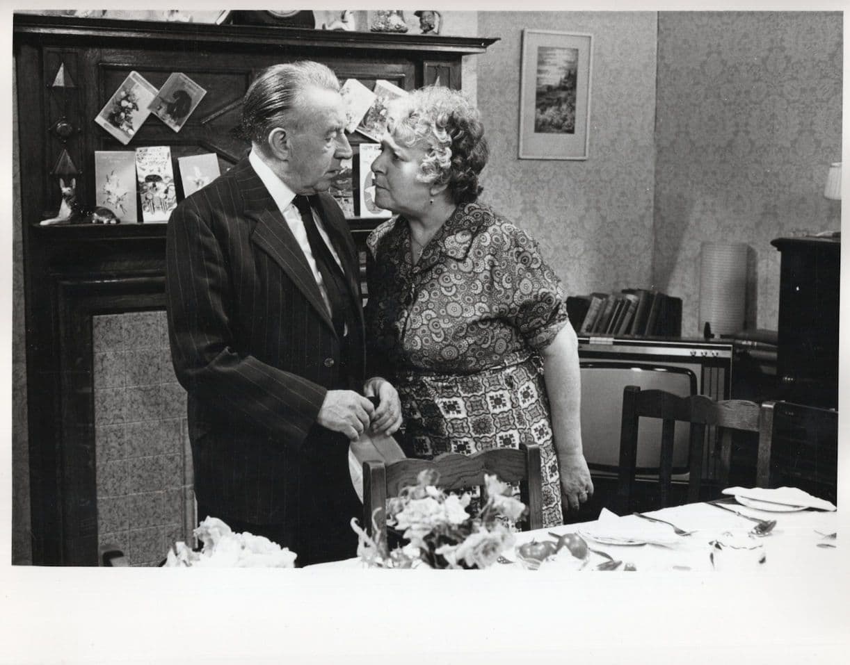 For The Love Of Ada Wilfred Pickles & Irene Handl TV Times Large Press Photo