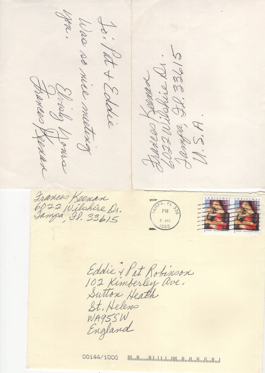 Frances Keeanan Elvis Presley You're Unforgettable Book 4x Autograph Signed