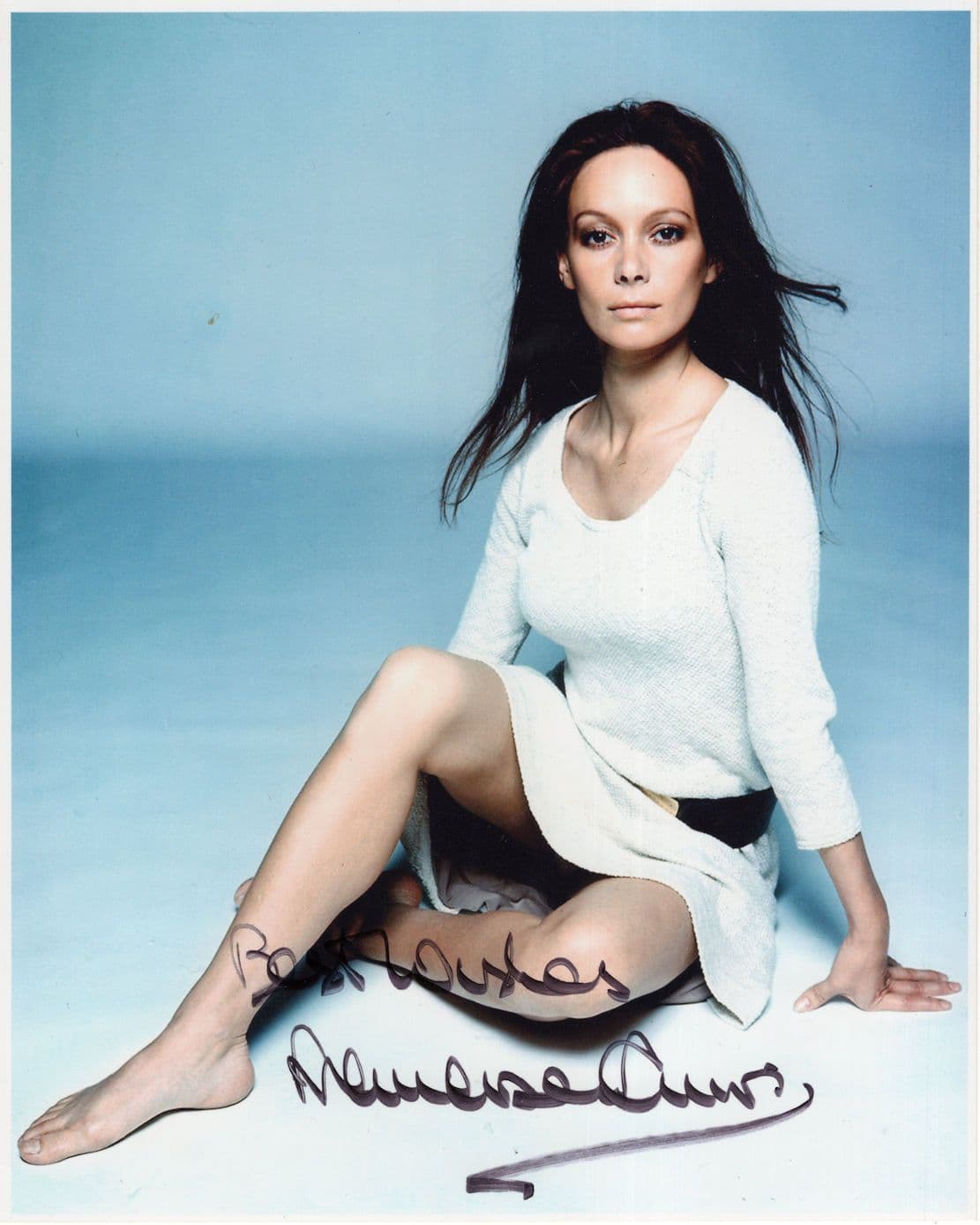 Francesca Annis Dune Krull Cranford Home Fires 10x8 Hand Signed Photo
