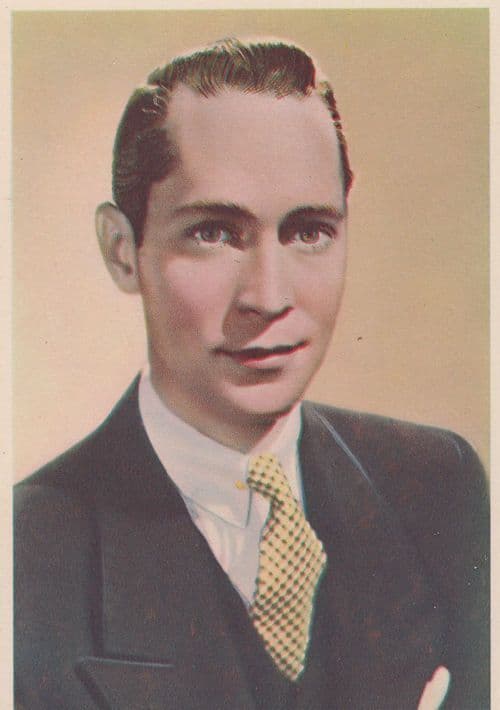 Franchot Tone Antique Portrait Postcard