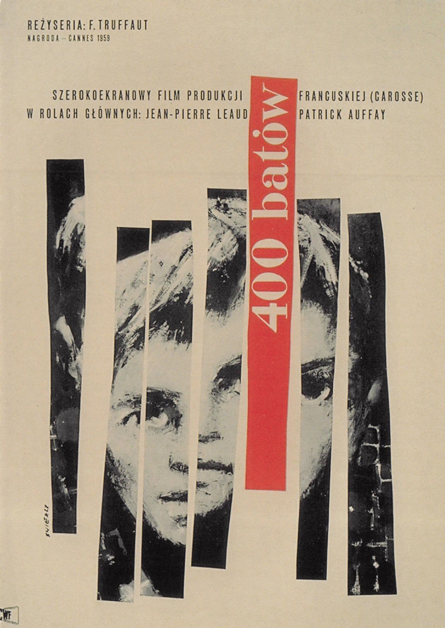 Francois Trauffaut Film Poster Designer USA Exhibition Postcard