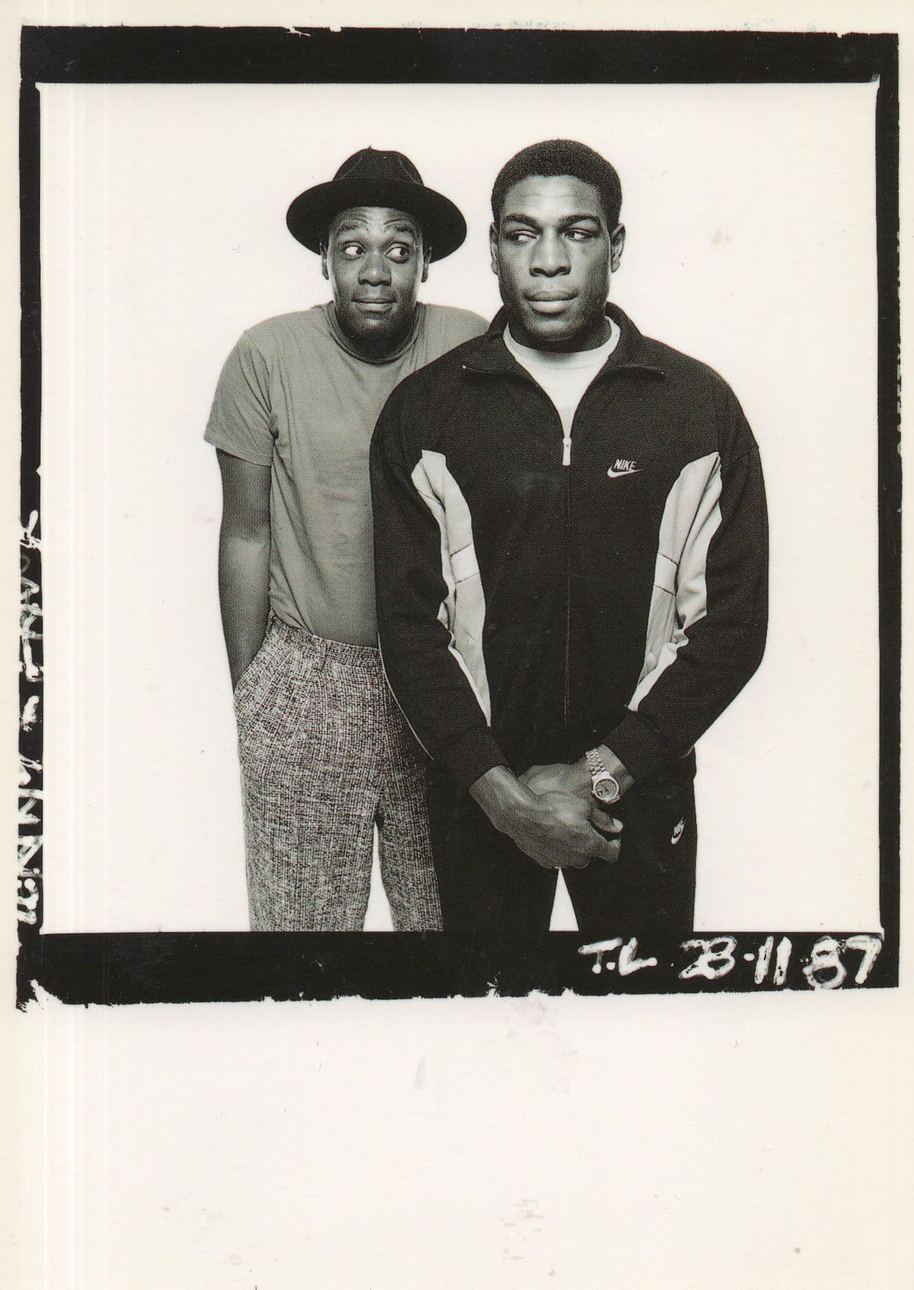 Frank Bruno Lenny Henry Boxer Award NPG Photo Postcard