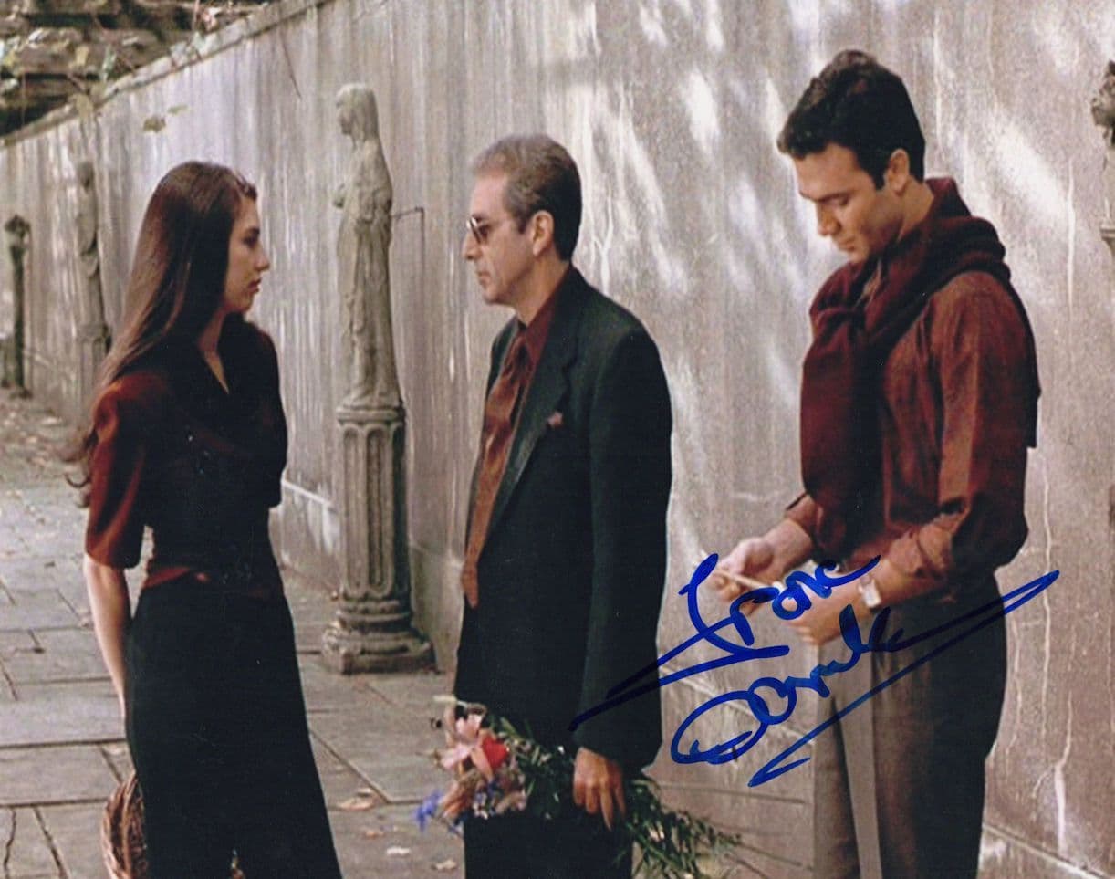 Frank Dambrosio The Godfather Part III Large 10x8 Hand Signed Photo