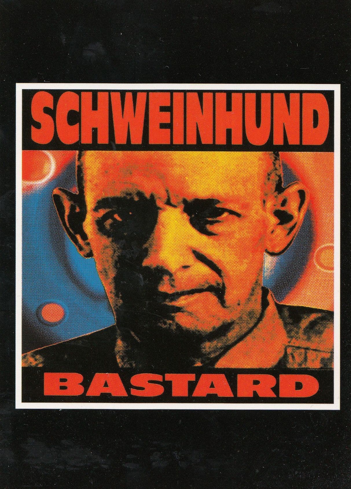 Frank Kozik Schwienhund B*stard Graphic Rock Music Artist Poster Art Postcard