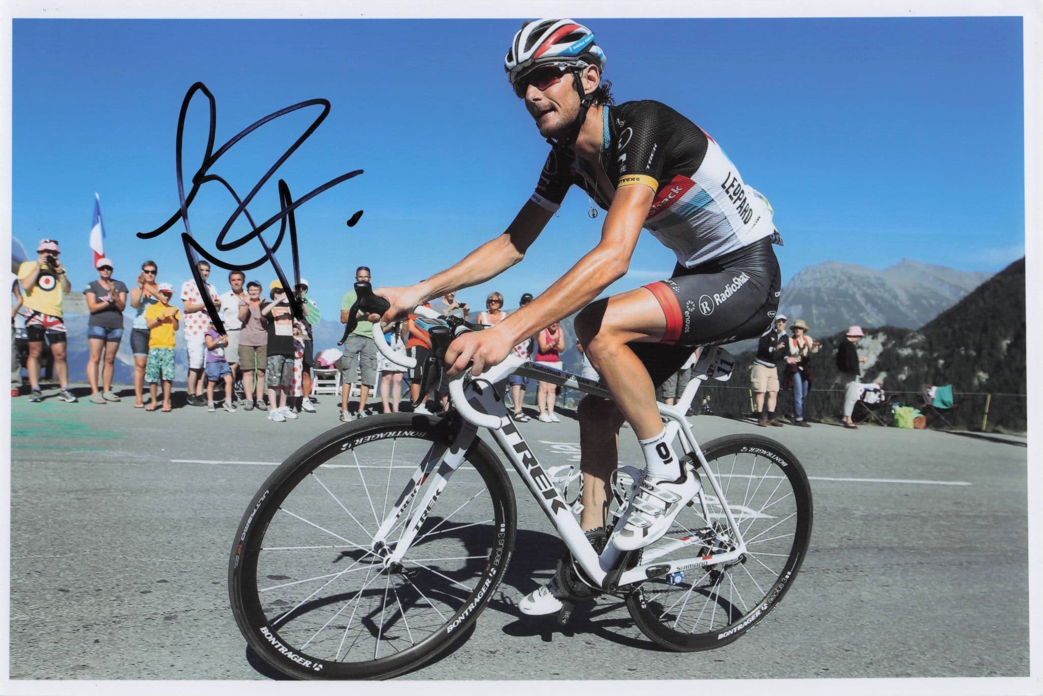Frank Schleck Luxembourg Cyclist 2012 Tour De France 12x8 Hand Signed Photo