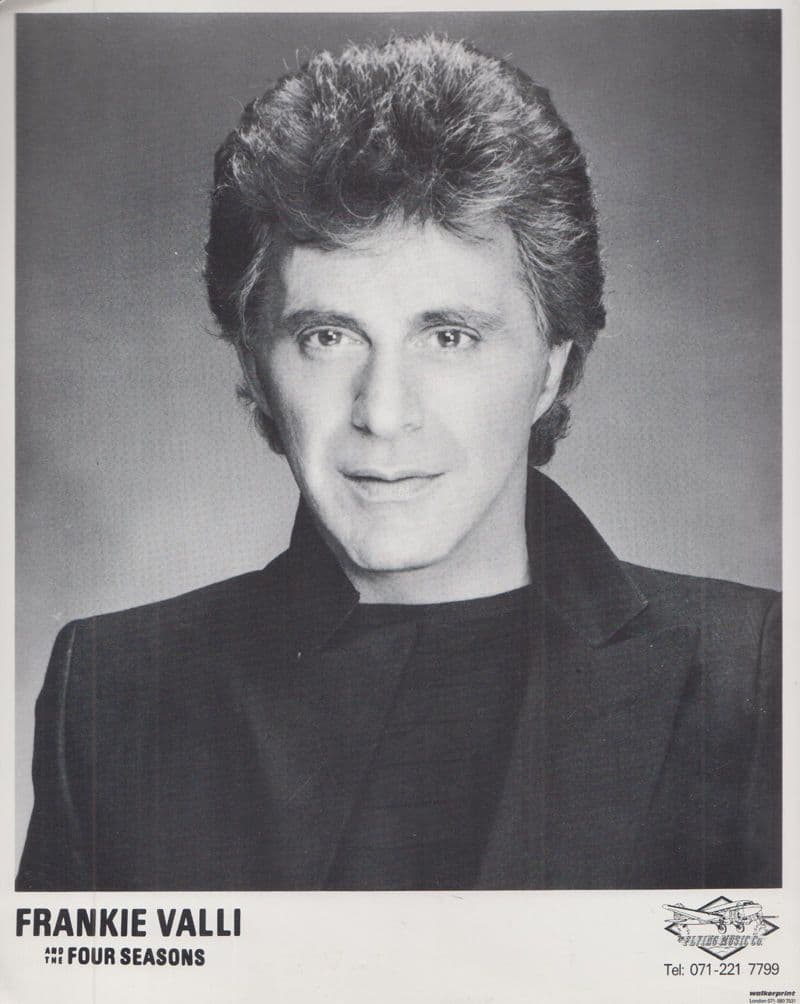 Franki Valli & The Four Seasons Vintage Early Press Publicity Photo