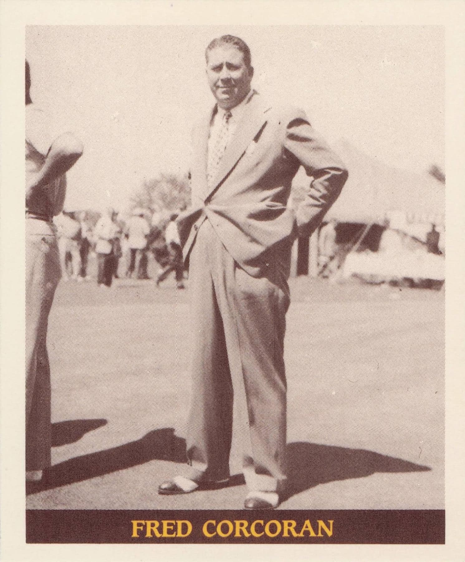 Fred Corcoran Famous Golfers Of The 40s & 50s Golf Trade Photo Card