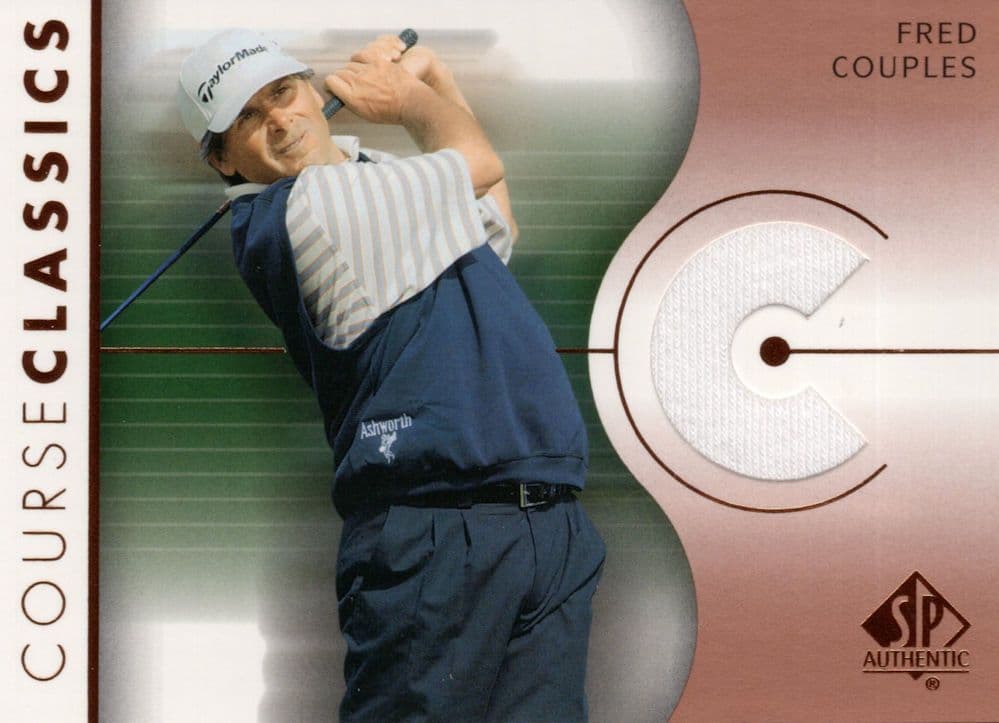 Fred Couples Course Classics 2003 Authentic Worn PGA Tour Golf Shirt Card
