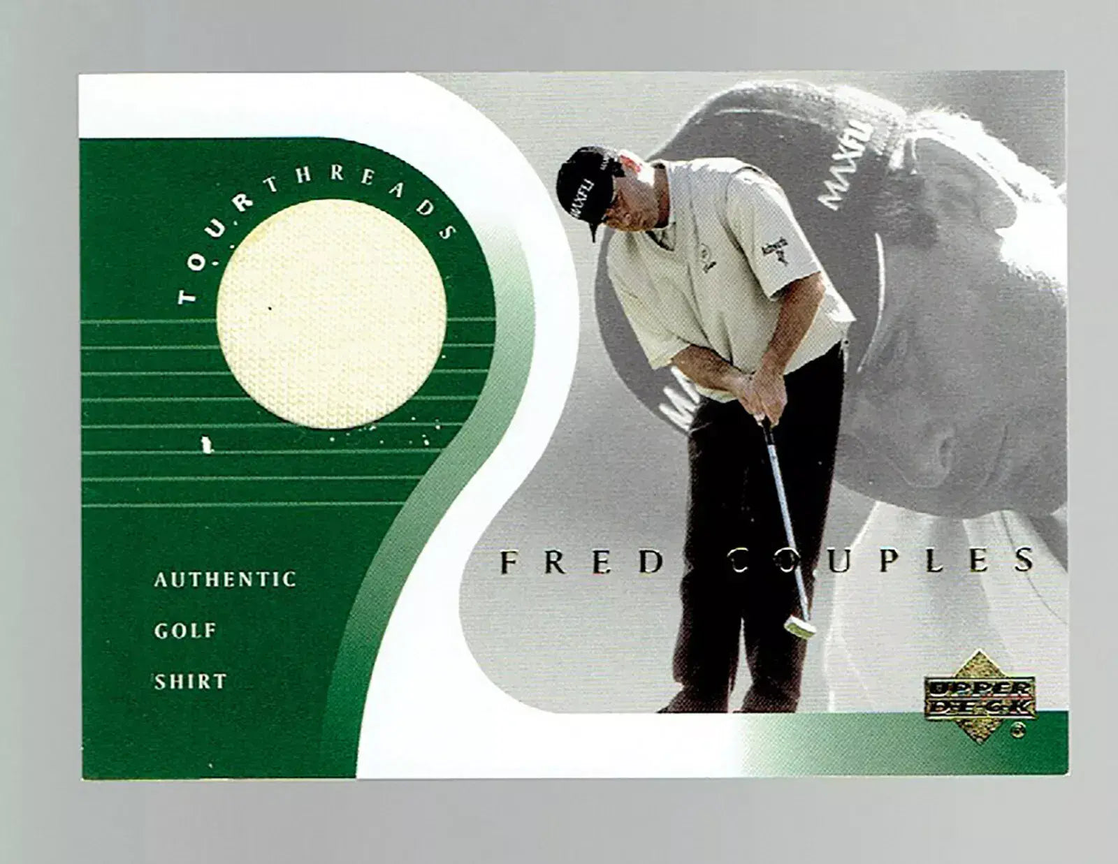 Fred Couples Original Shirt Golf Tour Rare Limited Threads Card