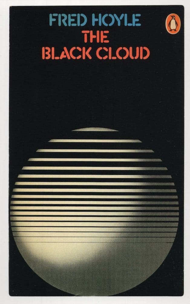 Fred Hoyle The Black Cloud 1972 Science Fiction Book Postcard