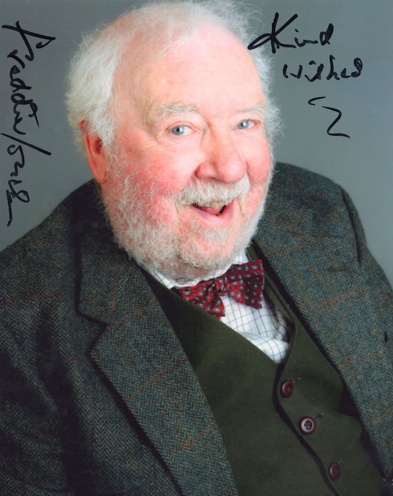 Freddie Jones Of The Elephant Man 10x8 Hand Signed Photo