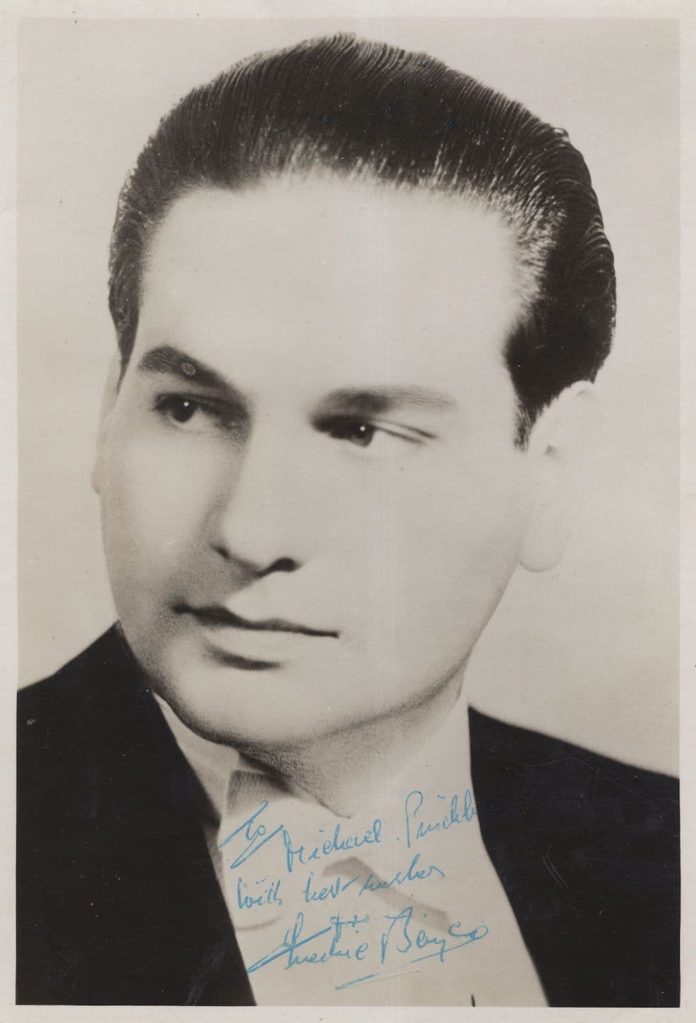Frederic Bayco Organist Music Composer Antique Hand Signed Photo