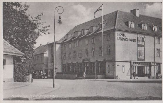 Fredericia Hotel Londsoldaten Postcard