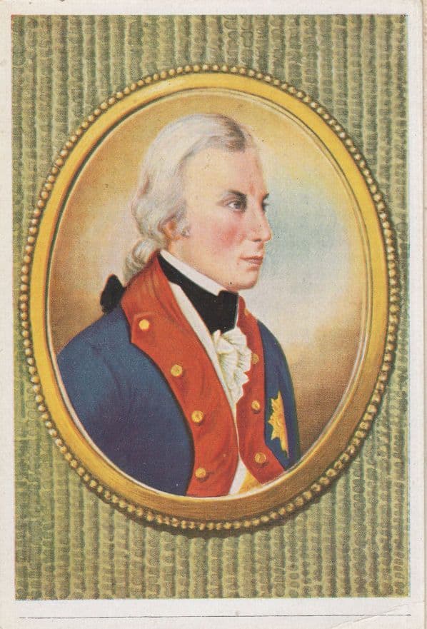 Frederick William III of Prussia Ruler King Painting Cigarette Card