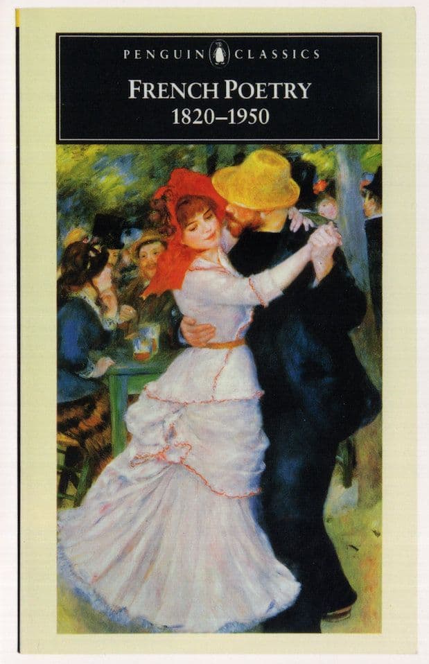 French Poetry 1820 - To 1950 Penguin Classics 1990 Book Postcard