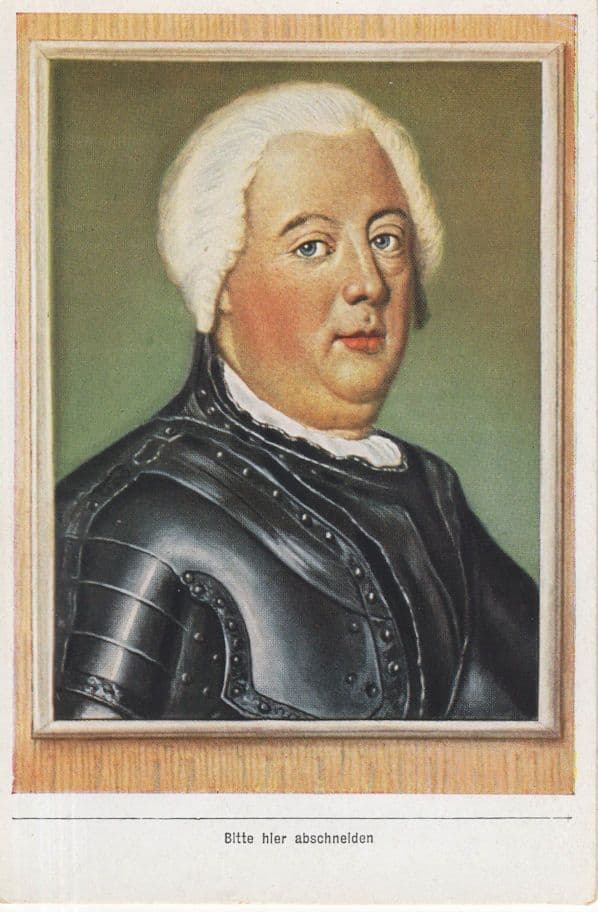 Friedrich Wilhelm I Frederick King William I of Prussia Old Cigarette Card