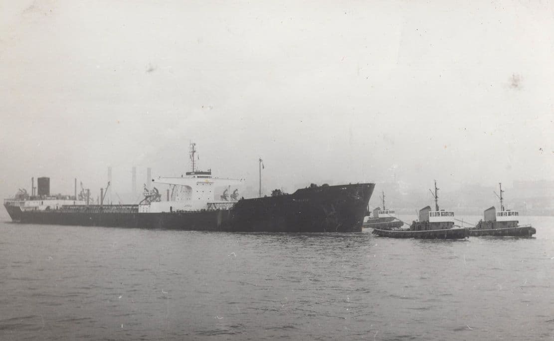 Frisia Ship Vintage Rare Photo