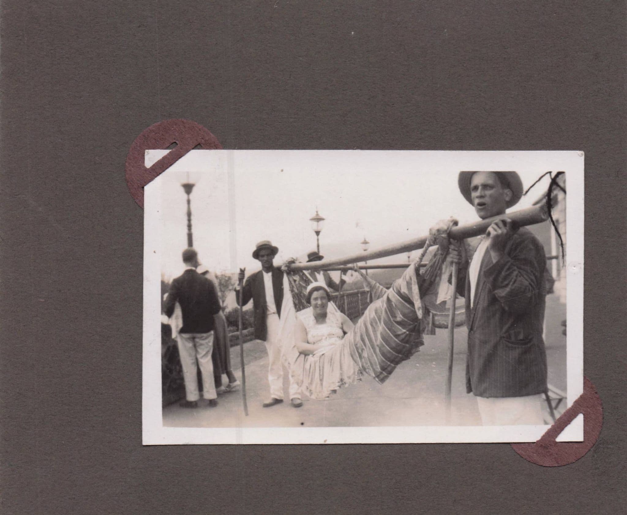Funchal Madeira Wine Lodge Transport Hammock Trip 2x Old Photo s