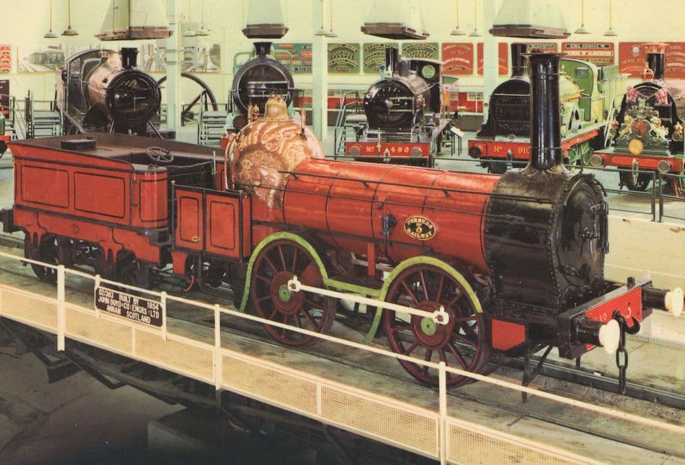 Furness Railway Copper Nob Train Postcard