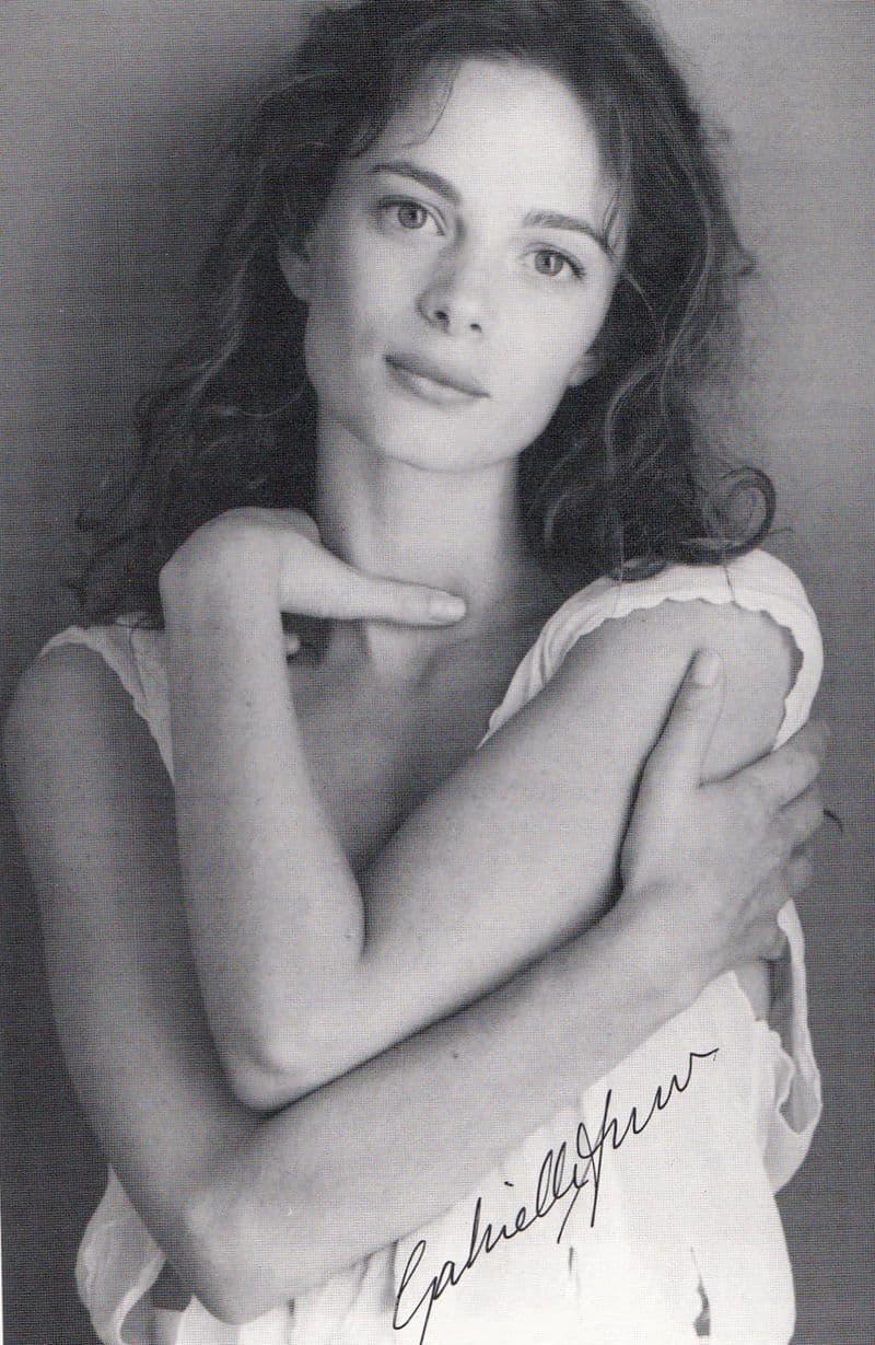 Gabrielle Anwar Stunning Printed Signed Photo