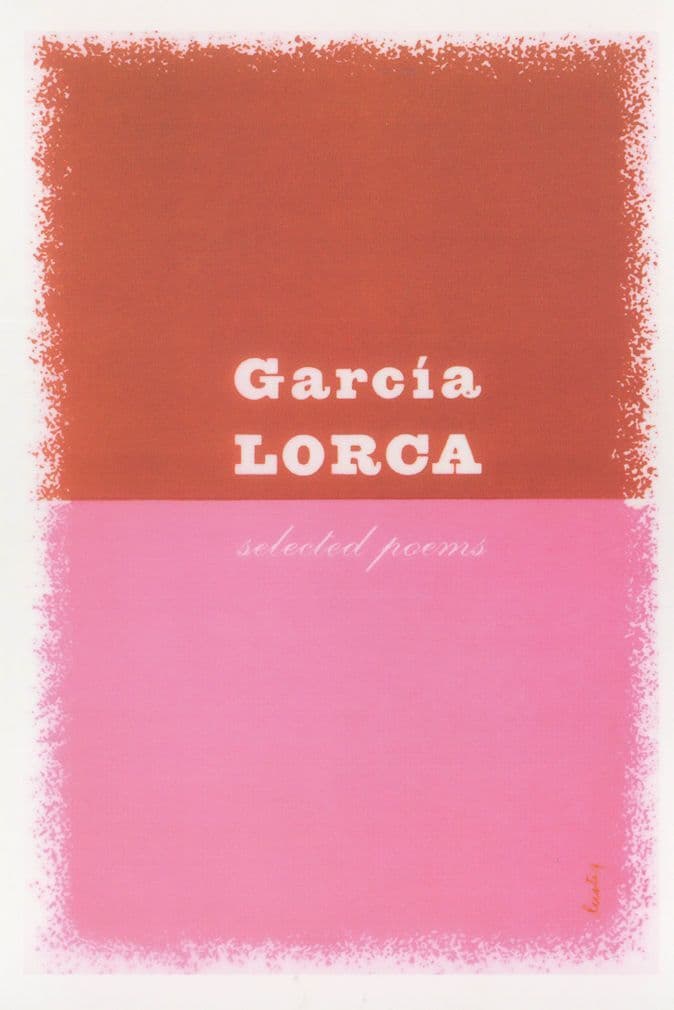 Garcia Lorca Selected Poems 1953 Book Postcard
