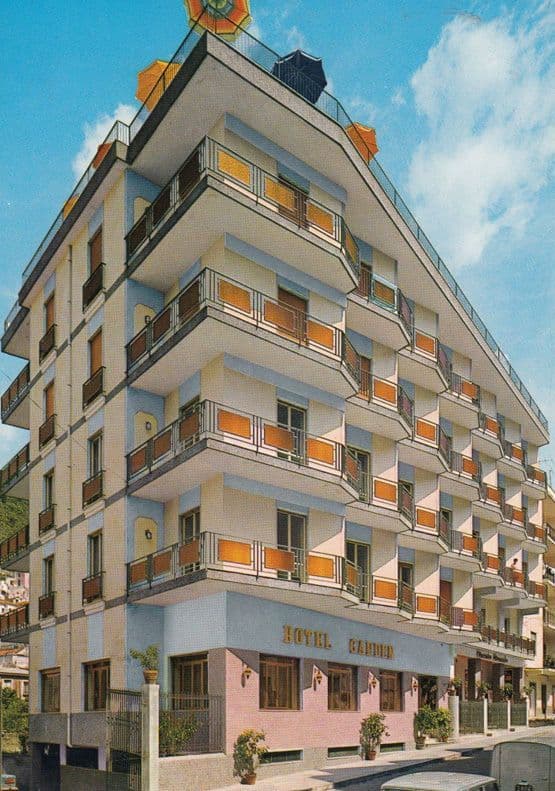 Garden Hotel Maiori Italy Postcard