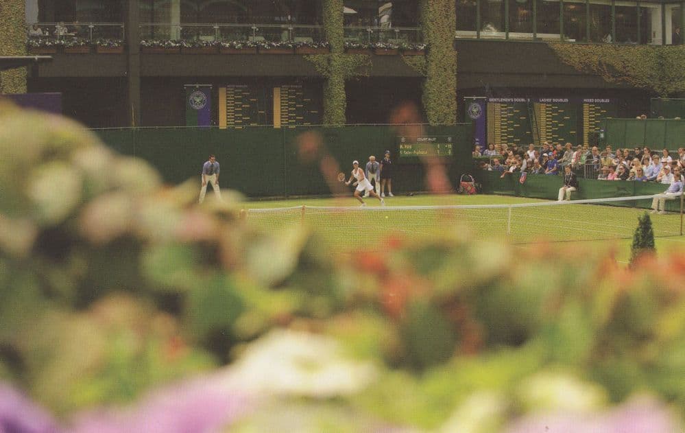 Gardeners at Wimbledon Tennis Championships Gardens Postcard