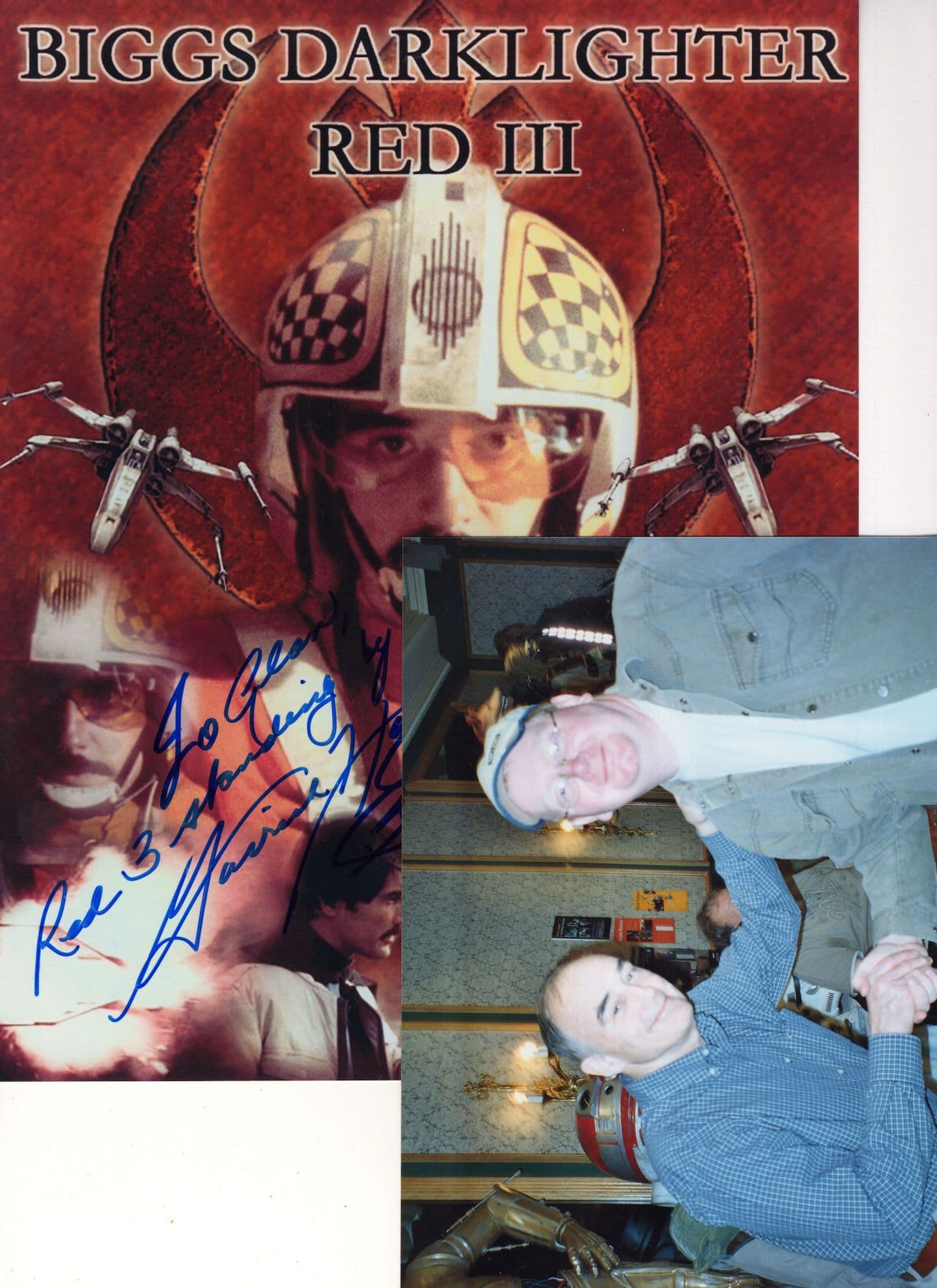 Garrick Hagon Star Wars 10x8 Hand Signed Autograph & COA PHOTO