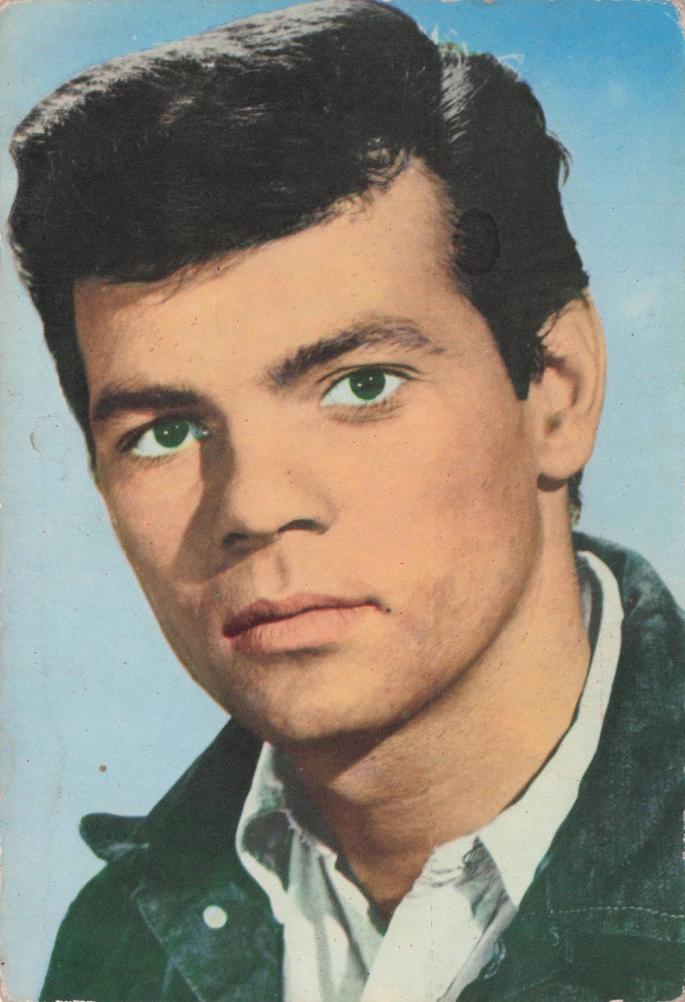 Gary Lockwood Vintage 1960s Rare Spanish Postcard