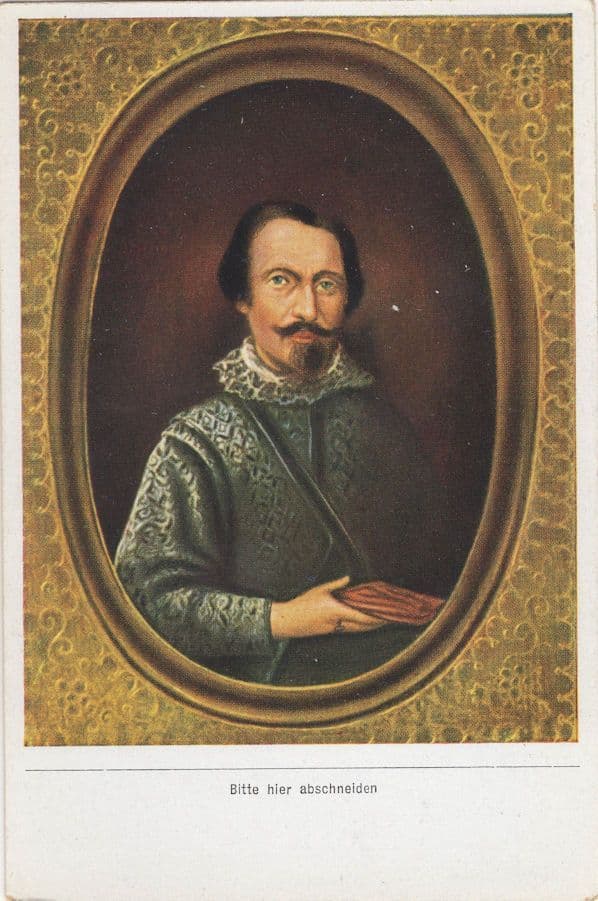 Gaspar de Guzman Count-Duke of Olivares Painting Cigarette Card