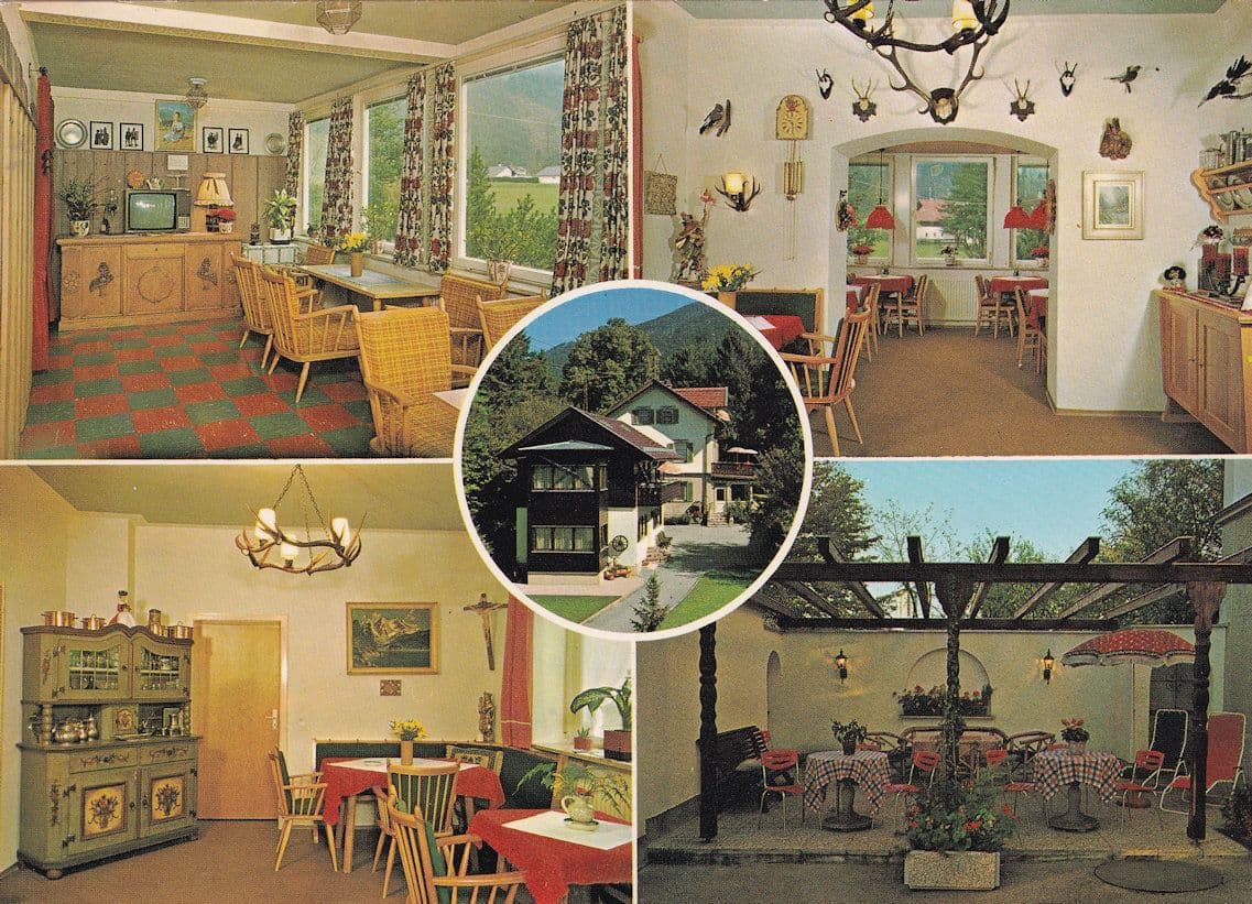 Gasterhaus Sonnenspitz Kochel am See Germany Postcard