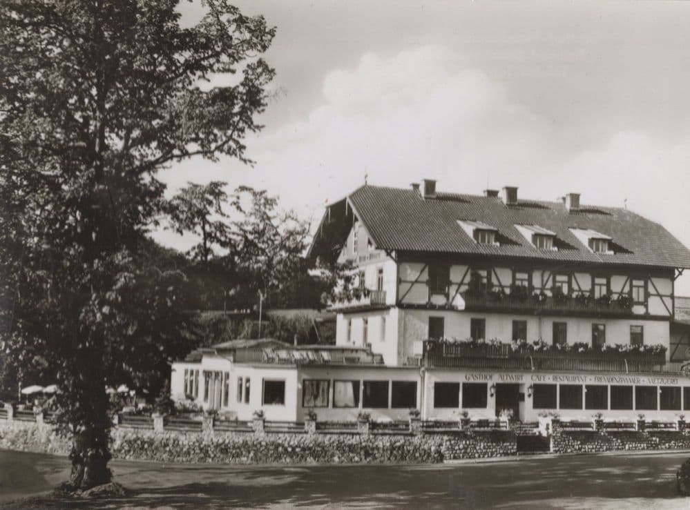 Gasthof Hotel Pension Altwirt German Postcard