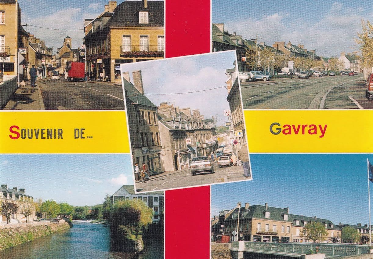 Gavray Rare French Postcard