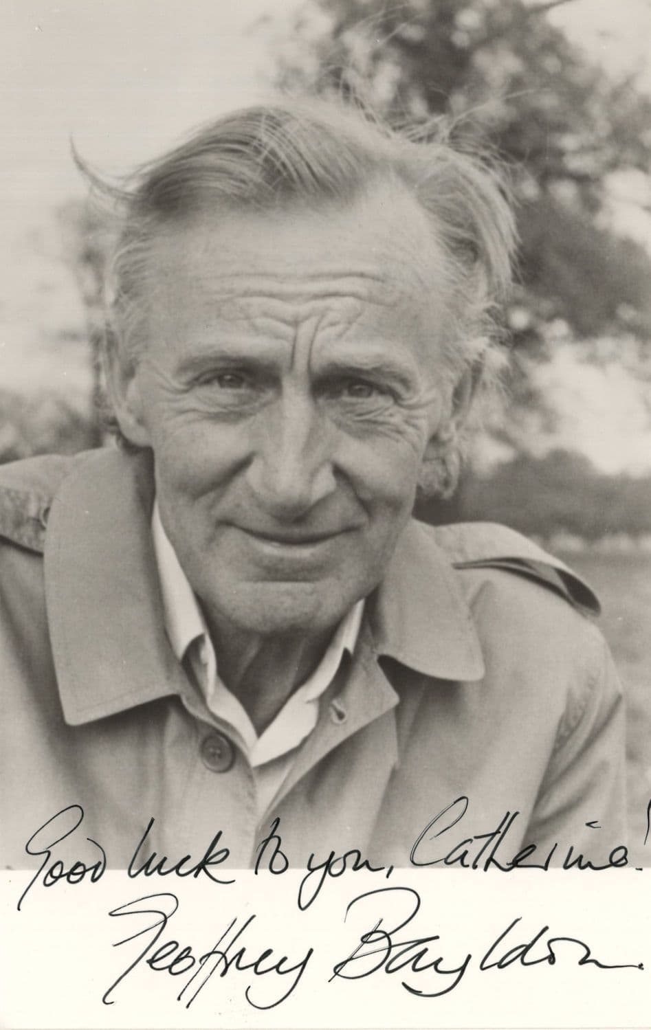 Geoffrey Bayldon Catweazle Vintage Hand Signed Photo