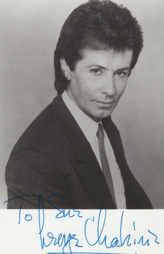 George Chakiris West Side Story Early Hand Signed Photo Ephemera