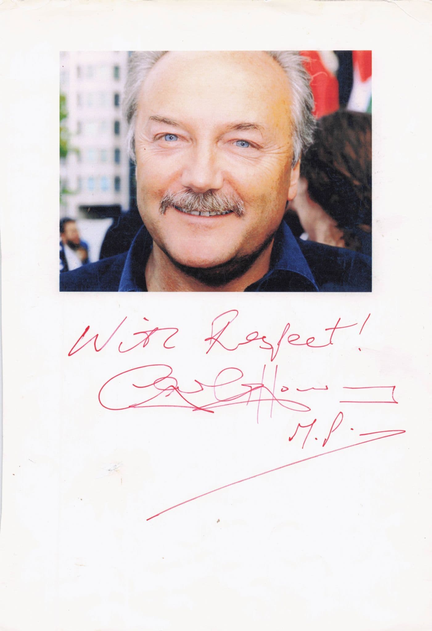 George Galloway Workers Party MP Politician 12x8 Hand Signed Photo