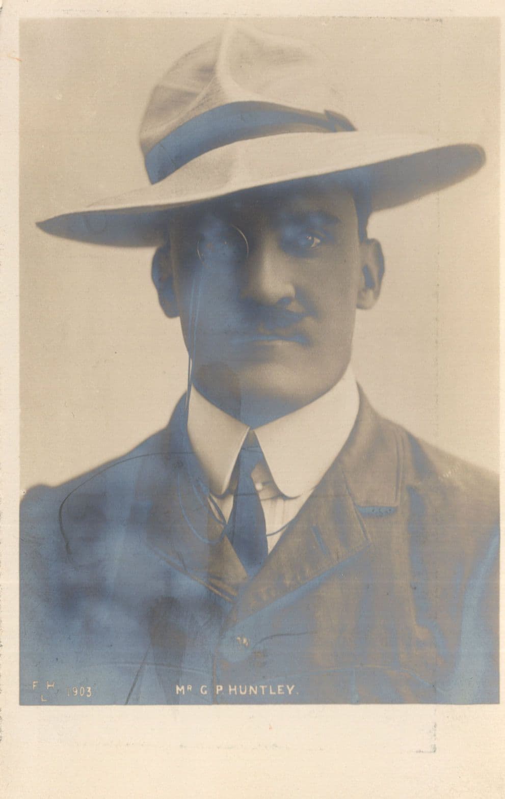 George GP Huntley Charge Of The Light Brigade Actor Postcard